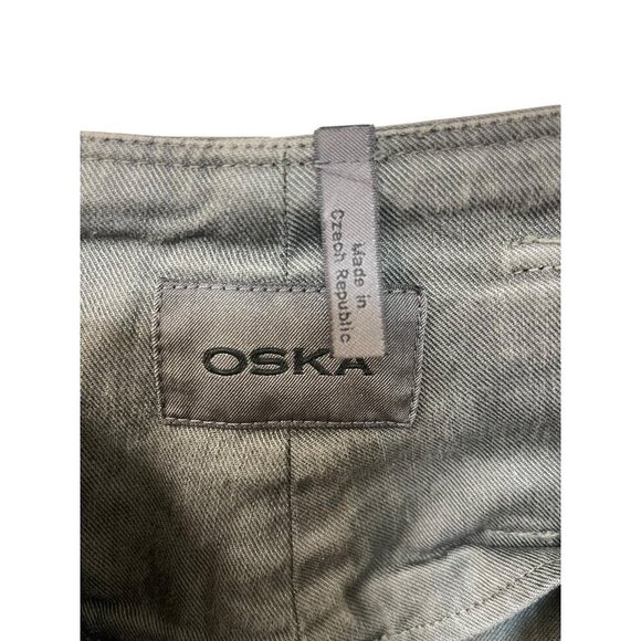 OSKA Women's Designer Balloon Barrel Wide Leg Cotton Pants Bloomers US 4 - Picture 3 of 10